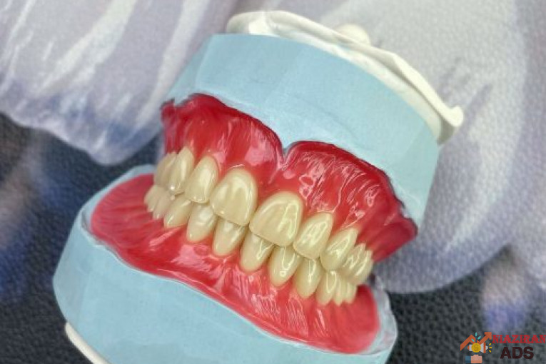 ساخت انواع دندان مصنوعی،ساخت پلاک کروم کبالت براساس فک