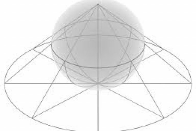 محاسبه حجم کره با استفاده از اندازه شعاع، قطر و مساحت 